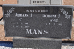 Mans, Adriaan and Jacomina