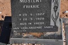 Mostert, Frikkie