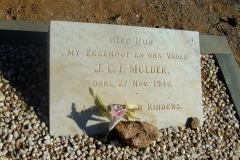 Mulder, JCF died 27 November 1949