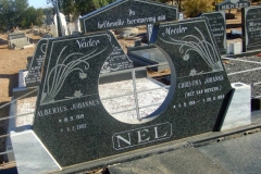 Nel, Albertus Johannes born 18 September 1919 died 06 February 2002 and Christina Johanna nee Van Niekerk born 11 November 1919 dued 28 August 1984