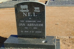 Nel, Jan Abraham born 1921 died 1990