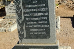 Nolte, Carolina Wilhelmina Petronella born 28 September 1870 died 22 March 1954