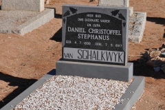 Van Schalkwyk, Daniel Christophoffel Stephanus