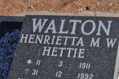 Walton, Henrietta MW Hettie