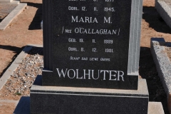 Wolhunter, Johannes G and Maria O'Callaghan