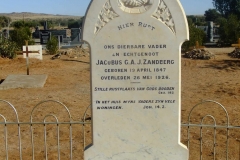 Zandberg, Jacobus born 29 April 1847 died 26 May 1926
