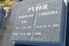 Pyper, Ferdinand P.H. + Christina