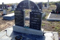 Schreuder, Petrus Geliermus Johannes + Johanna A.F.