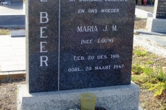 De Beer, Maria J.M.