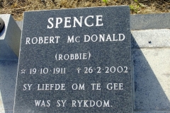 Spence, Robert McDonald