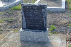 Van Nieuwholtz, Hester J.M.