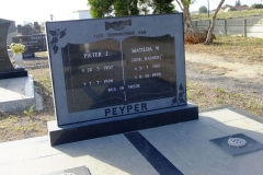 Peyper, Pieter J. + Matilda W.