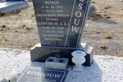 Rossouw, Izak Johannes Petrus + Leentjie + Mias