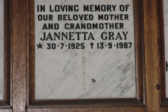Gray, Jannetta
