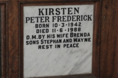Kirsten, Peter Frederick