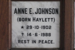 Johnson, Annie E.