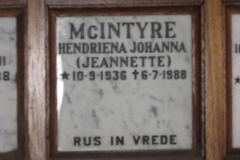 McIntyre, Henrietta Johanna (Jeannette)