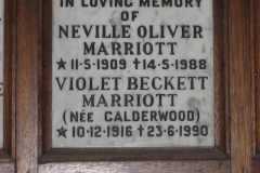 Marriott, Neville Oliver + Marriott, Violet Beckett