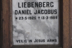 Liebenberg, Daniël Jacobus