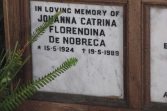 De Nobrega, Johanna Caterina Florendina