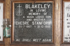 Blakeley, Chesre Stanford