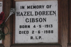 Gibson, Hazel Doreen