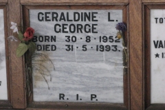 George, Geraldine L.