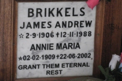 Brikkels, James Andrew + Brikkels, Annie Maria