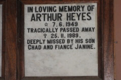 Heyes, Arthur