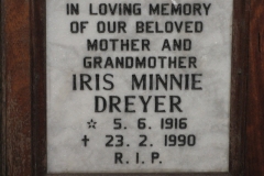 Dreyer, Iris Minnie