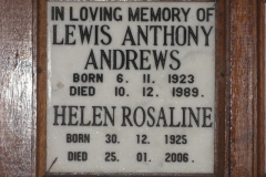 Andrews, Lewis Anthony + Andrews, Helen Rosaline