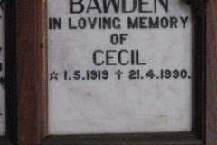 Bawden, Cecil
