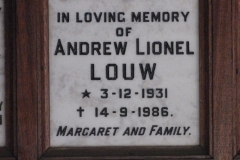 Louw, Andrew Lionel