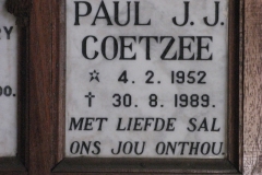 Coetzee, Paul J. J.