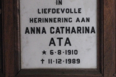 Ata, Anna Catherina