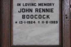Boocock, John Rennie