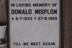 Misplon, Donald