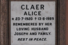 Claer, Alice