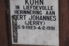 Kuhn, Gert Johannes (Jerry)