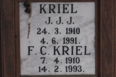 Kriel, J. J. J. + Kriel, F. C.