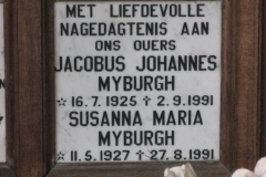 Myburgh, Jacobus Johannes + Myburgh, Susanna Maria