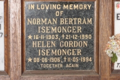 Isemonger, Norman Bertram + Isemonger, Helen Gordon