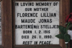 Jonas, Florence Lillian Maude