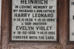 Heinrich, Harry Leonard + Heinrich, Evelyn Violet