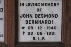 Bernhardi, John Desmond