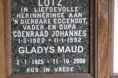 Lotz, Coenraad Johannes + Lotz, Gladys Maud