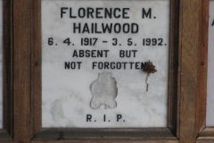 Hailwood, Florence M.