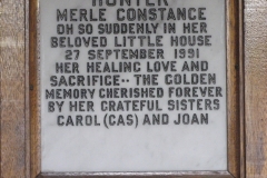 Hunter, Merle Constance