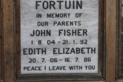 Fortuin, John Fisher + Fortuin, Edith Elizabeth