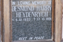 Heydenrych, Desmond Harry